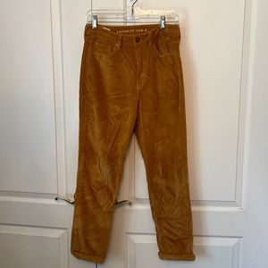 Corduroy mom jeans